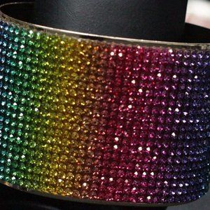 Multi Color Bing Cuff Bracelet